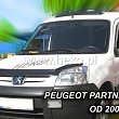 Deflektor přední kapoty - plexi Peugeot Partner (2002 - 2008) - Heko