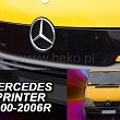 Zimní clona Mercedes Sprinter (2000 - 2006) na masku chladiče - Heko