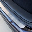 Nerezový kryt prahu pátých dveří Renault Fluence (2010->) - rovný matný - Alu Frost