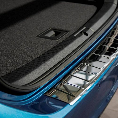 Nerezový kryt prahu pátých dveří Škoda Fabia III Hatchback (2014->) - Croni