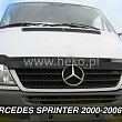 Deflektor přední kapoty - plexi Mercedes Sprinter (2000 - 2006) - Heko