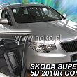 Ofuky oken Škoda Superb II Combi (2009 - 2015) - přední + zadní - sada 4ks