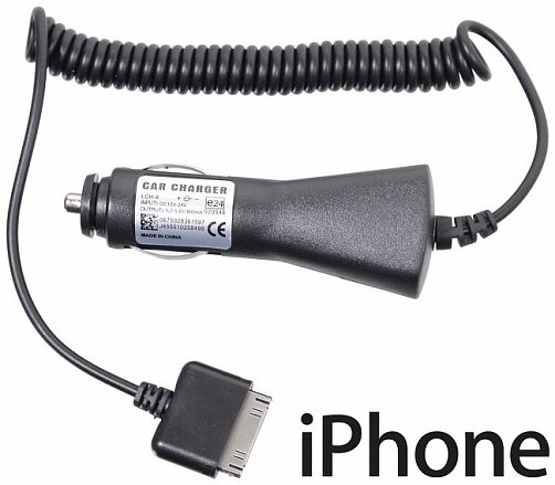 Autonabíječka telefonu na 12/24V pro iPhone 3 a iPhone 4