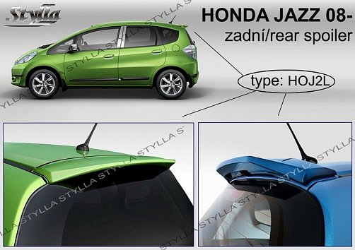Střešní spoiler - stříška Honda Jazz III (2008)