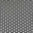Tuningová mřížka - tahokov do nárazníku (oko 12 x 5 mm) - černá