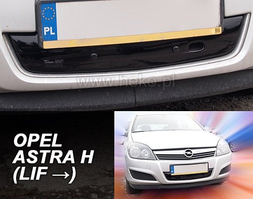 Zimní clona masky chladiče Opel Astra H Facelift (2007 - 2014) - Heko