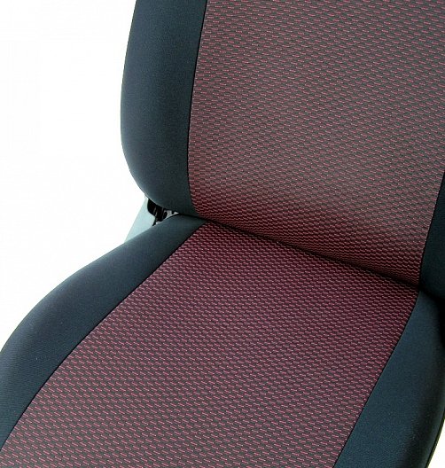 Autopotahy Škoda Superb III (2015->) - Exclusive Quality - černo / červené