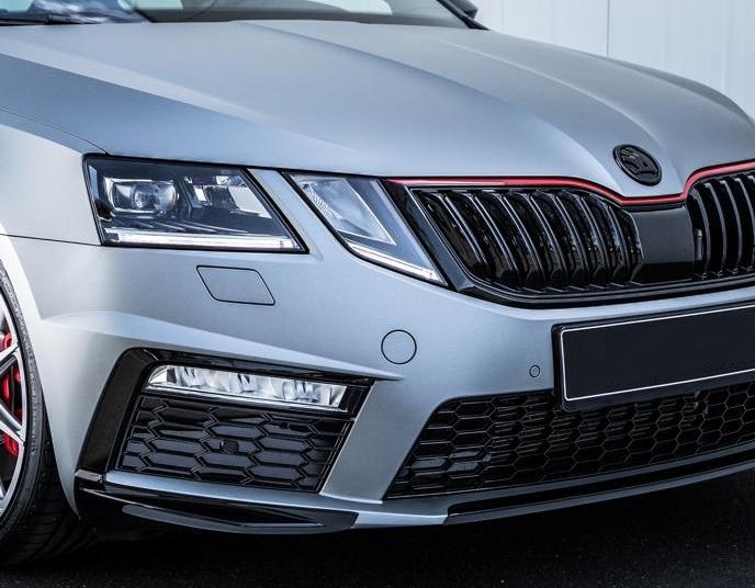 Spoilery předního nárazníku Škoda Octavia III Facelift (od