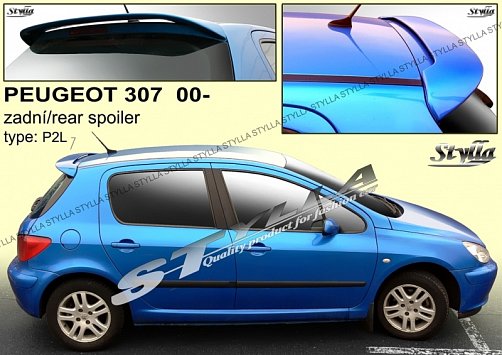 Střešní spoiler - stříška Peugeot 307 (2000)
