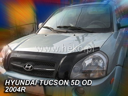 Deflektor přední kapoty - plexi Hyundai Tucson (2004 - 2010) - Heko