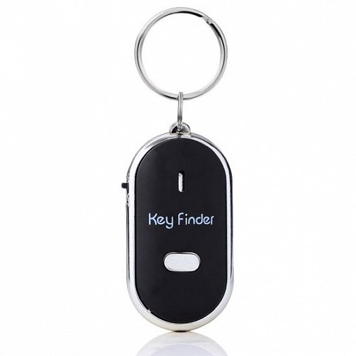 Pískající přívěšek na klíče - klíčenka s funkcí lokalizace klíčů s funkcí ON / OFF a LED světlem