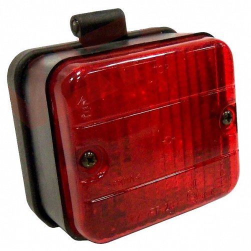 Zadní přídavné mlhové světlo - červené (87 x 77 x 52 mm) - AJ.BA FR.20