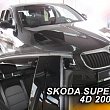 Ofuky oken Škoda Superb II (2008 - 2015) - přední + zadní - sada 4ks