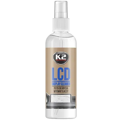 Čistič palubních LCD displejů a elektronických panelů K2, 250 ml