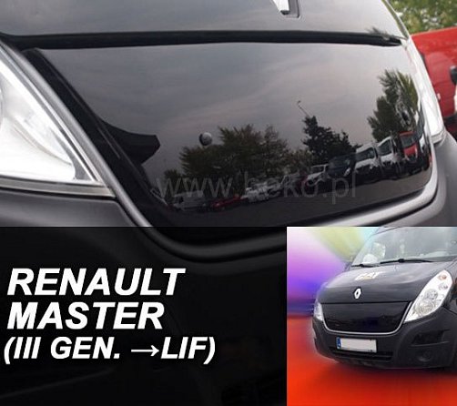 Zimní clona masky chladiče Renault Master III (2010 - 2014) - Heko