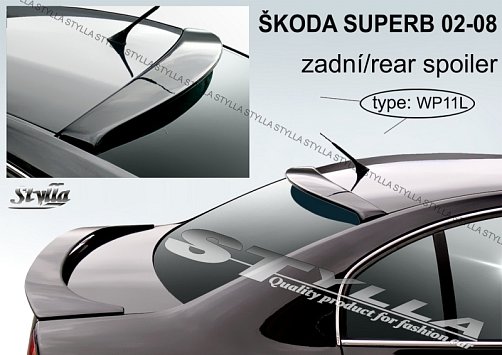 Střešní spoiler - stříška Škoda Superb I (2002 - 2008) 