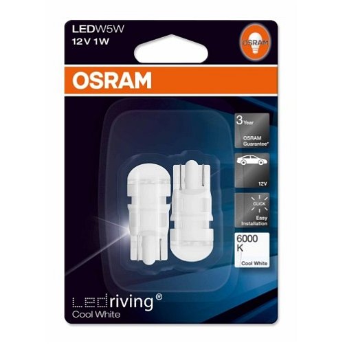 Žárovky Osram CoolWhite W5W Premium 12V - bílé (2 ks) - OS2880CW-02B