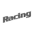 Chromované samolepící 3D logo ( Racing )