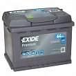 Autobaterie Exide PREMIUM 64Ah 640A EA640 - pravá