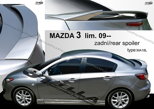 Zadní spoiler Mazda 3 Sedan (2009)