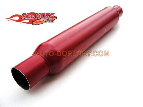 Sportovní rezonátor Flowtech Red Hot - průměr 55 mm - USA