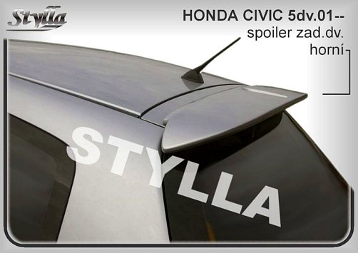 Střešní spoiler - stříška Honda Civic (2000 - 2005) 5. dveřový model