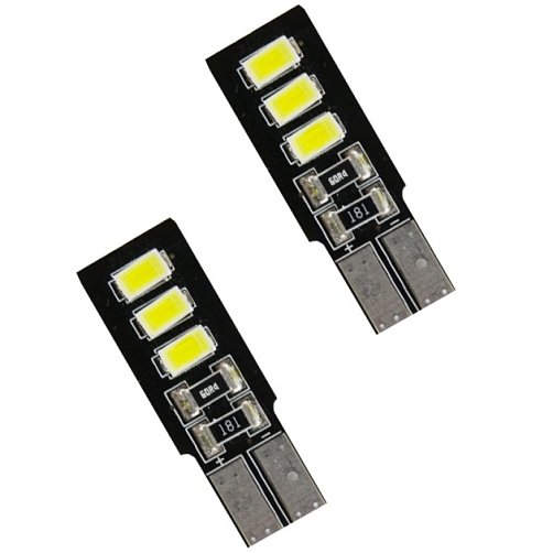 CAN-BUS parkovací žárovky T10 W5W - 6x SMD POWER LED - bílé (2 ks) - Vertex