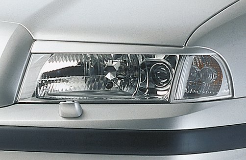 Mračítka předních světel Škoda Octavia I Facelift - černé - Milotec