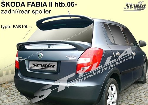 Zadní spoiler Škoda Fabia II Hatchback (2006)