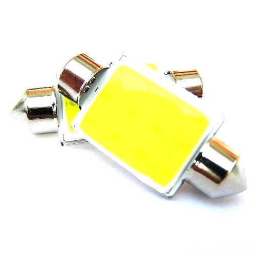 COB LED sufitová žárovka - délka 39 mm - bílá (2 ks) - Vertex