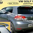 Střešní spoiler - stříška Volkswagen Golf VI (2008) 