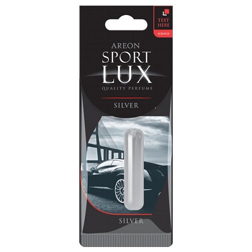 Vůně do auta - osvěžovač vzduchu - Areon Liquid Sport Lux - Silver (5 ml)
