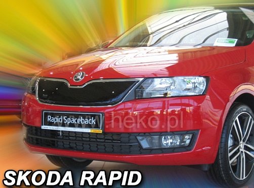 Zimní clona Škoda Rapid (2012) na masku chladiče - Heko 
