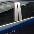 ALU kryty dveřních sloupků Mitsubishi Pajero (2006->) - sada 4 ks - Alu Frost
