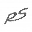 Chromované samolepící 3D logo ( RS )