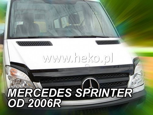 Deflektor přední kapoty - plexi Mercedes Sprinter (2006 - 2013) - Heko