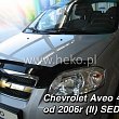 Deflektor přední kapoty - plexi Chevrolet Aveo II (2005 - 2008) - Heko